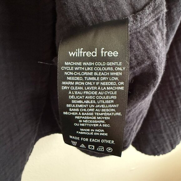 ARITZIA WILFRED FREE SIGHT BLOUSE FLOWY BOAT NECK BLOUSE SIZE XL - Picture 10 of 10